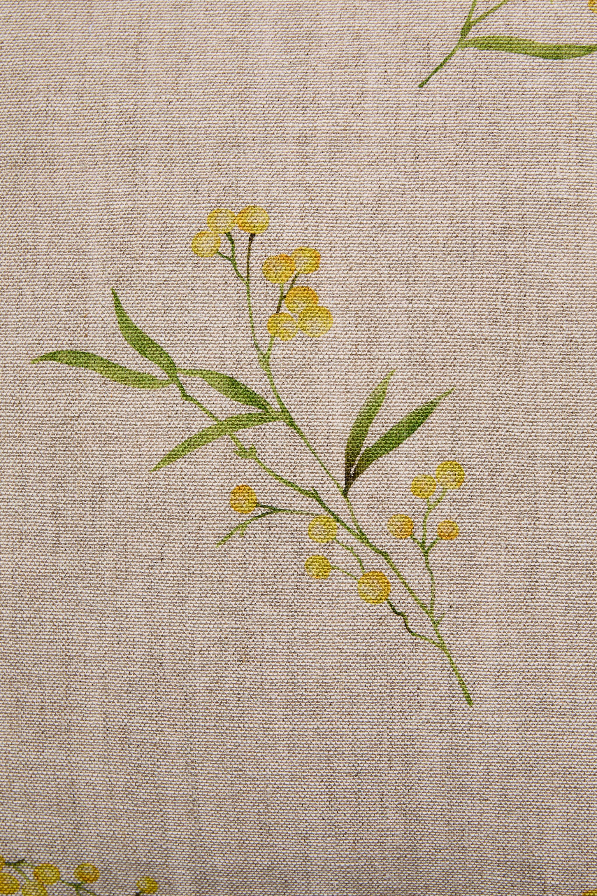 HOUSSE DE COUSSIN IMPRIMÉ MIMOSA